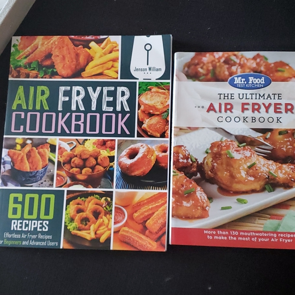 2 brand new air fryer books